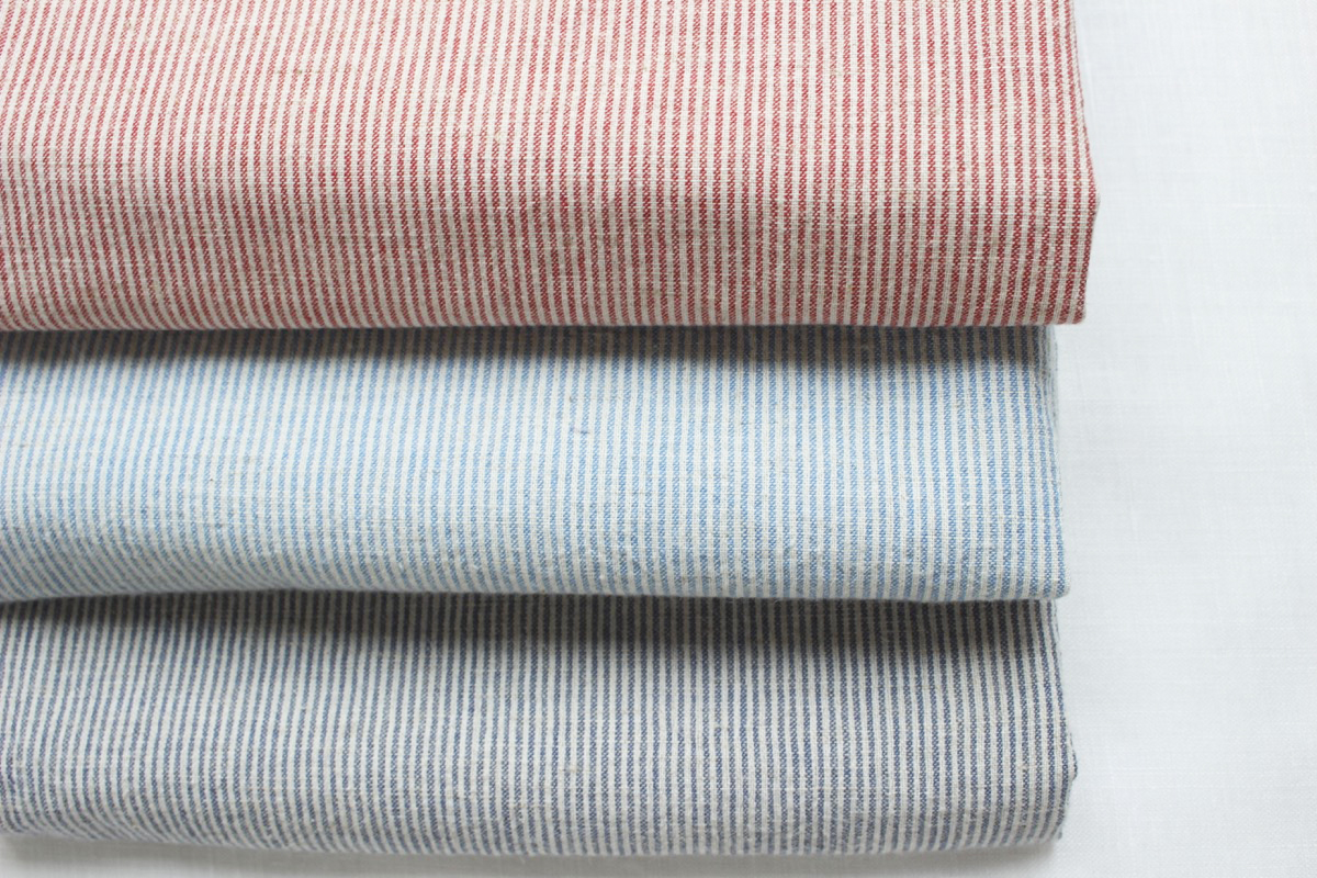 JCL綿麻ストライプ